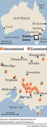 Bendigo Fire Map